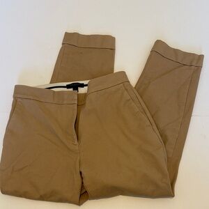 Ann Taylor Curvy Fit Beige Trousers